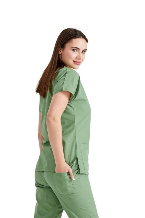 Costum medical unisex verde fistic [3]