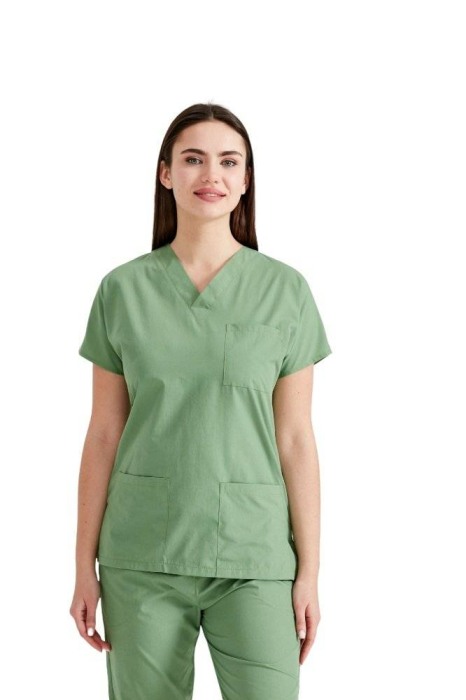 Costum medical unisex verde fistic [2]