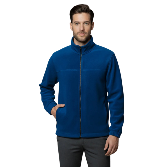 Jacheta polar cu fermoar pentru barbati Albastru Regal [1]