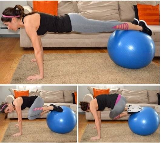 Minge pentru gimnastica sau recuperare 55cm [3]