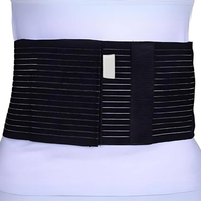 Orteza abdominala colostomie / Corset abdominal 16 cm cu gaura pentru colostomie [2]