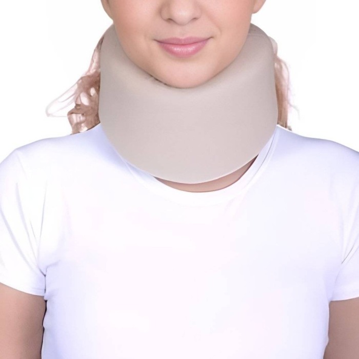 Orteza cervicala, Guler cervical tip colar din burete [2]