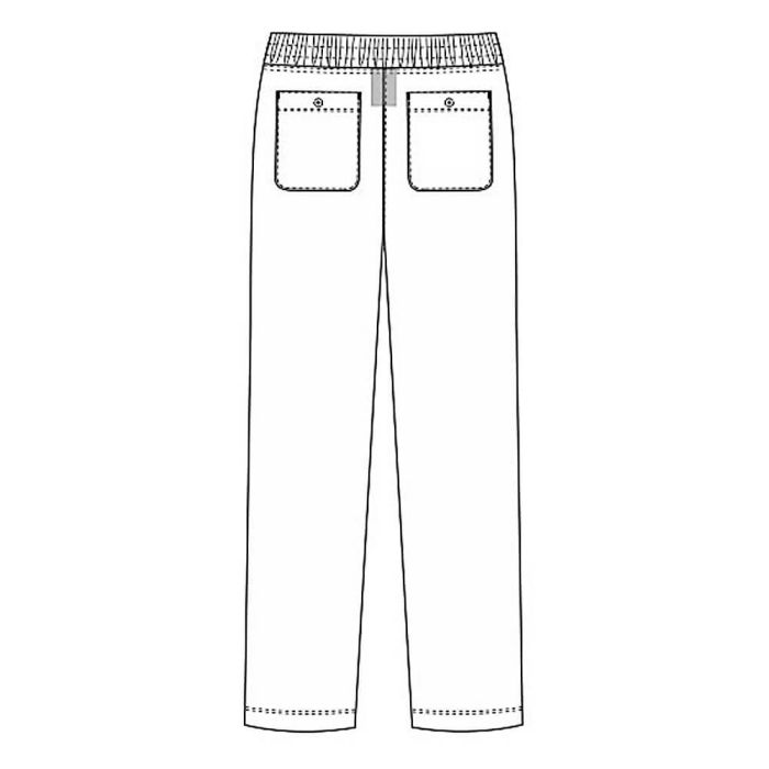 Pantaloni medicali unisex Lotus Flex stretch - Aqua [4]