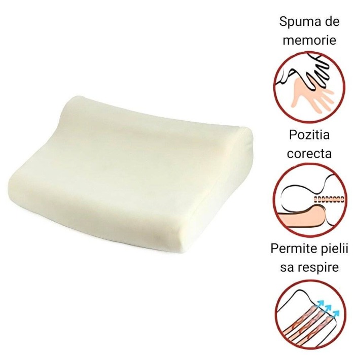 Perna ortopedica dormit din spuma de memorie [2]