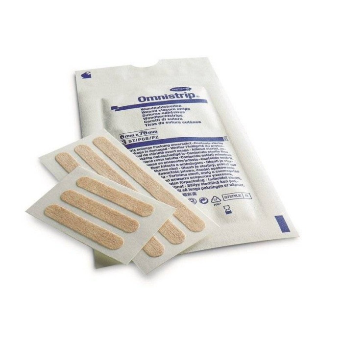 Plasture steril inlocuitor al suturilor chirurgicale 6mm x 76mm Omnistrip [3]