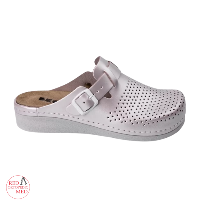 Saboti medicali dama cu brant detasabil Leon 5001 - Perla [3]