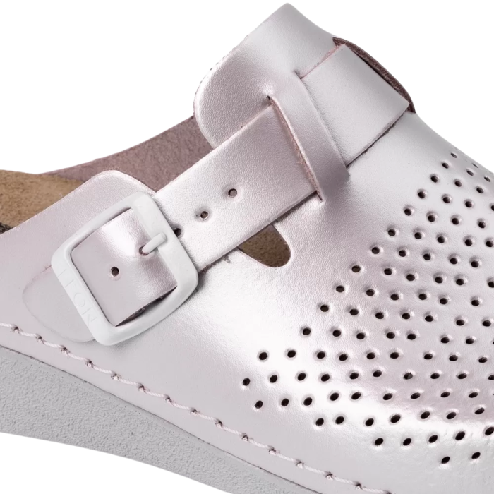 Saboti medicali dama cu brant detasabil Leon 5001 - Perla [4]