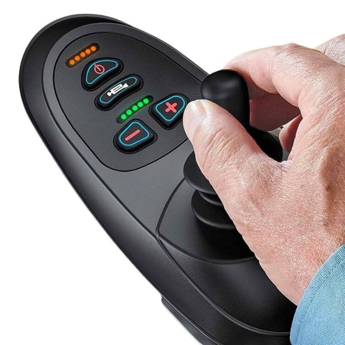 Scaun cu rotile electric pliabil cu tetiera [5]