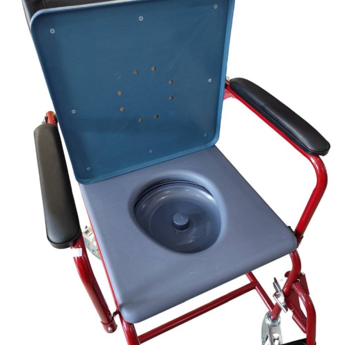 Scaun de toaleta/WC cu roti -Fotoliu cu vas de toaleta [5]