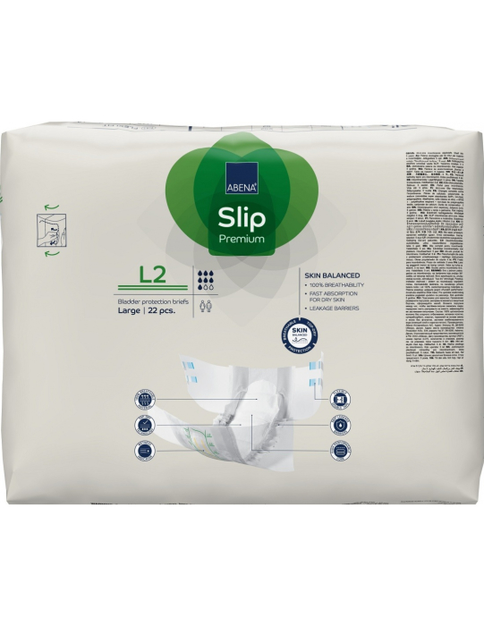 Scutece Abena Premium pentru adulti Slip L2 3100 ml 22 buc. [5]