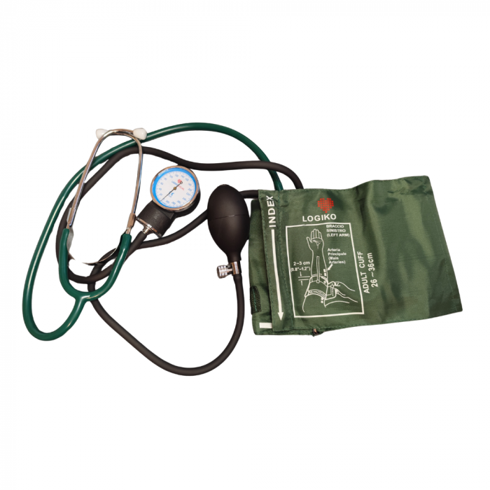 Tensiometru cu stetoscop verde Moretti [2]