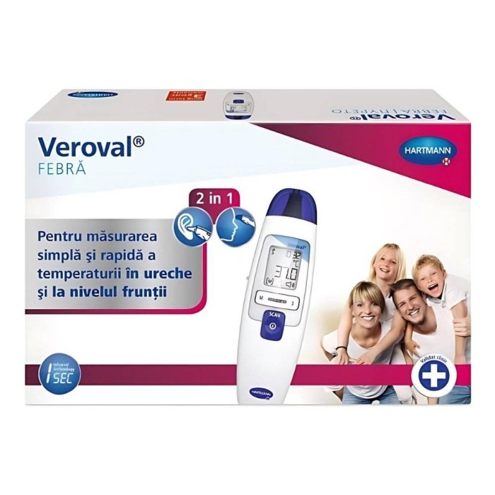 Termometru Veroval cu infrarosu 2 in 1 Hartmann [4]
