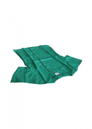 Bluza medicala cu capse- verde [5]