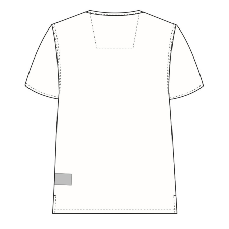 Bluza medicala unisex Lotus Flex stretch - Albastru Ciel [3]