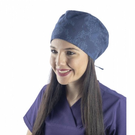 Boneta cu model camuflaj bleumarin [1]