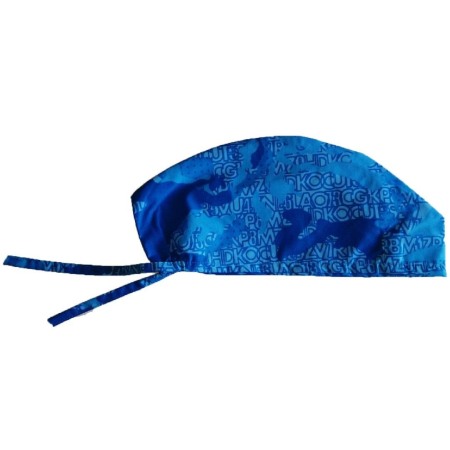 BONETE - Boneta medicala cu model camuflaj albastru