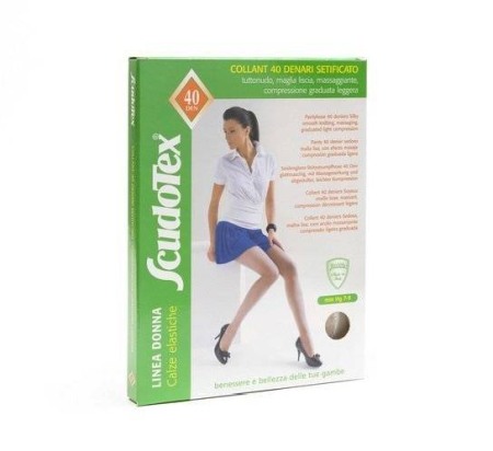 CIORAPI MEDICINALI COMPRESIVI - Ciorapi cu pantalon compresie usoara ScudoTex 40 DEN