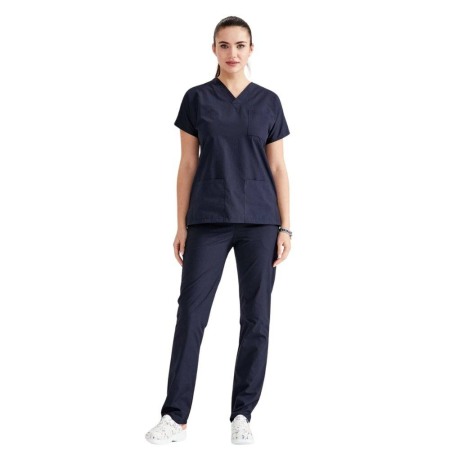 Costum medical bleumarin unisex - Model Classic Flex [4]