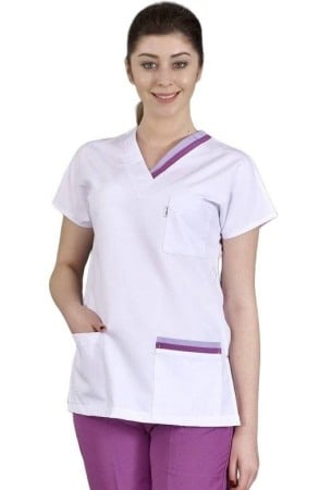 Costum medical cu bluza si pantalon