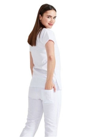 Costum medical unisex alb [3]