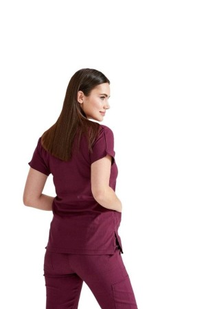 Costum medical unisex bordeaux [2]