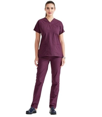 COSTUME MEDICALE - Costum medical unisex grena