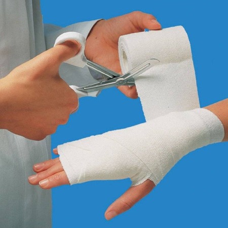 Fasa elastica de compresie din bumbac 8cm x 5m Idealast [2]