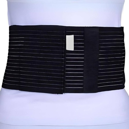 Orteza abdominala colostomie / Corset abdominal 16 cm cu gaura pentru colostomie [1]