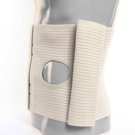 Orteza abdominala / Corset abdominal 26 cm  cu gaura pentru colostomie [1]