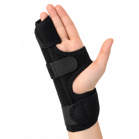 Orteza cu atela pentru fixarea falangelor tip boxing