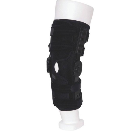 GENUNCHI - Orteza de genunchi mobila cu articulatii reglabile 40 cm