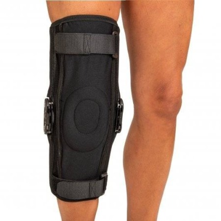Orteza de genunchi mobila cu articulatii reglabile [1]