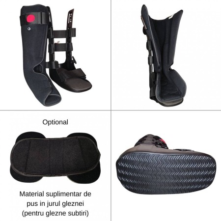 Orteza glezna walker cu perna de aer - 45 cm lungime [6]