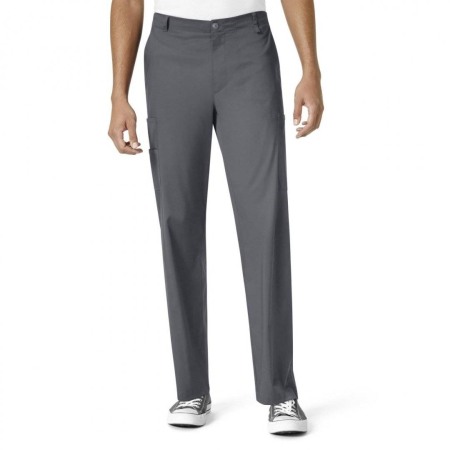 Pantaloni medicali barbati WonderWink PRO gri petrol