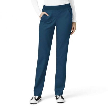 PANTALONI SI BLUZE MEDICALE - Pantaloni medicali dama WonderWink PRO verde inchis