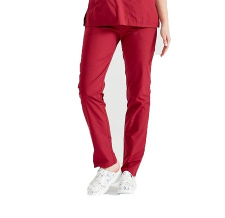 UNIFORME SI SABOTI MEDICALI - Pantaloni unisex visiniu