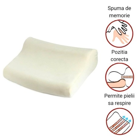 Perna ortopedica dormit din spuma de memorie [1]