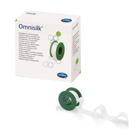 PLASTURI - Plasture hipoalergen pe suport de matase 5cm x 9,2m Omnisilk