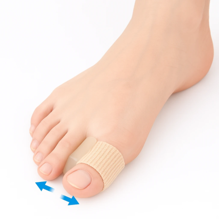 INGRIJIREA PICIORULUI - Protector elastic pentru degetul mare cu departator silicon