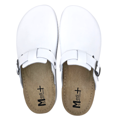 Saboti medicali Medi+ barbati alb neperforat [2]
