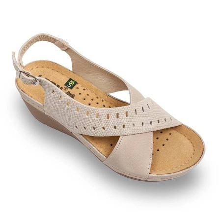 SABOTI MEDICALI - Sandale Leon 1030 beige - dama