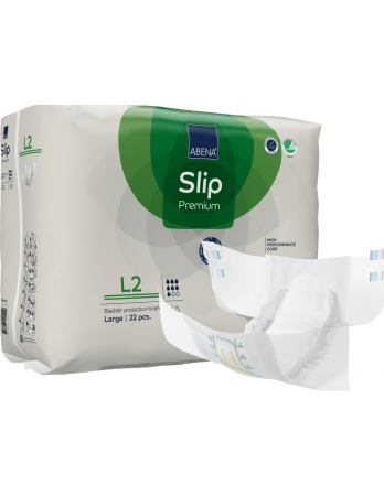 PRODUSE ABENA - Scutece Abena Premium pentru adulti Slip L2 3100 ml 22 buc.