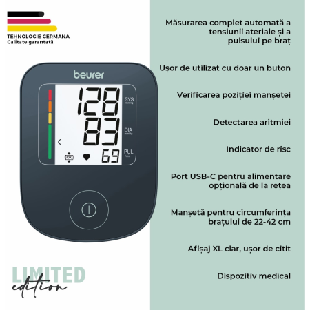 Tensiometru de brat Beurer BM23 Editie Limitata [5]