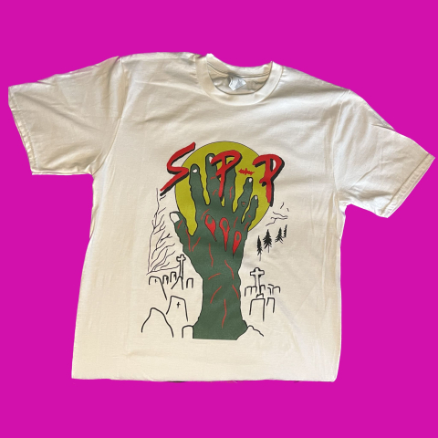 Merch - TRICOU MANA ALB