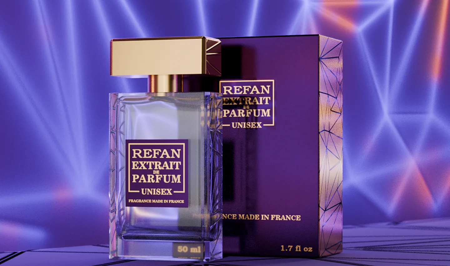 REFAN EXTRAIT de PARFUM UNISEX-50ML - Extract de parfum nr. 074-50ml unisex