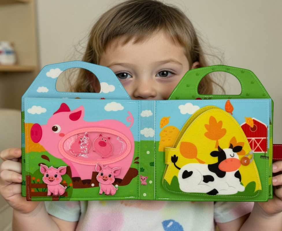 Ce înseamnă Montessori și cum ajută cărțile de tip Busy Book la dezvoltarea copiilor
