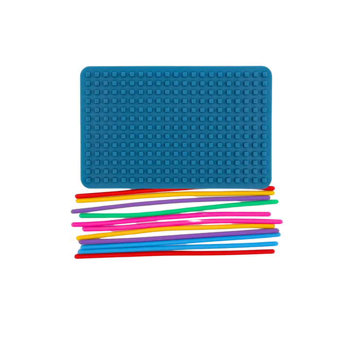 Kit de relaxare și calmare pentru copii, alcătuit din: tangram magnetic, placă senzorială, jucărie pop-it și șase tuburi senzoriale [6]