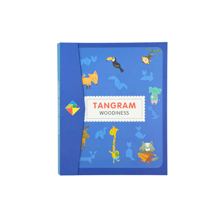 Kit de relaxare și calmare pentru copii, alcătuit din: tangram magnetic, placă senzorială, jucărie pop-it și șase tuburi senzoriale [8]