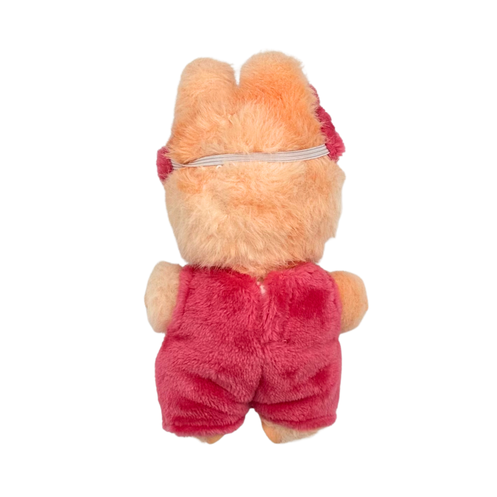 Set imbracaminte pentru papusi sau Labubu de 17 cm, doua piese, roz inchis si alb [3]