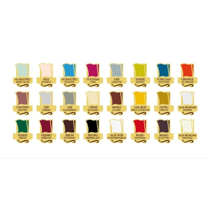 Vopsea pentru lemn / metal, Oskar Aqua Matt, interior / exterior, pe baza de apa,Alb Contemporan 0.6 L [2]